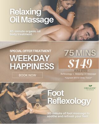 SPECIAL OFFER at Organic Thai Massage Therapy Newtown Sydney