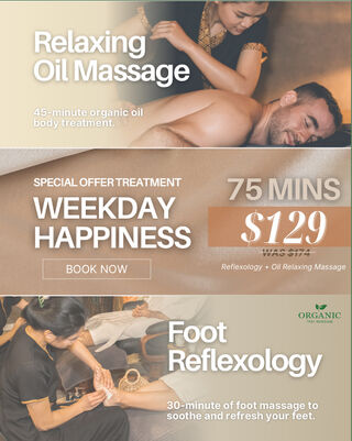 Weekdays Happiness at Organic Thai Massage Therapy Newtown Sydney